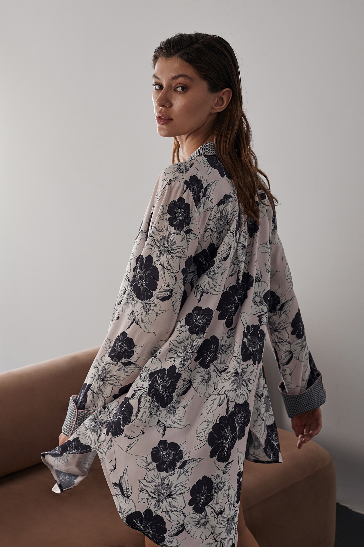 ОБЫЧНАЯ ЦЕНА 5230руб. 56485 Рубашка пижамная женская - SUMMER 2023 (56485)