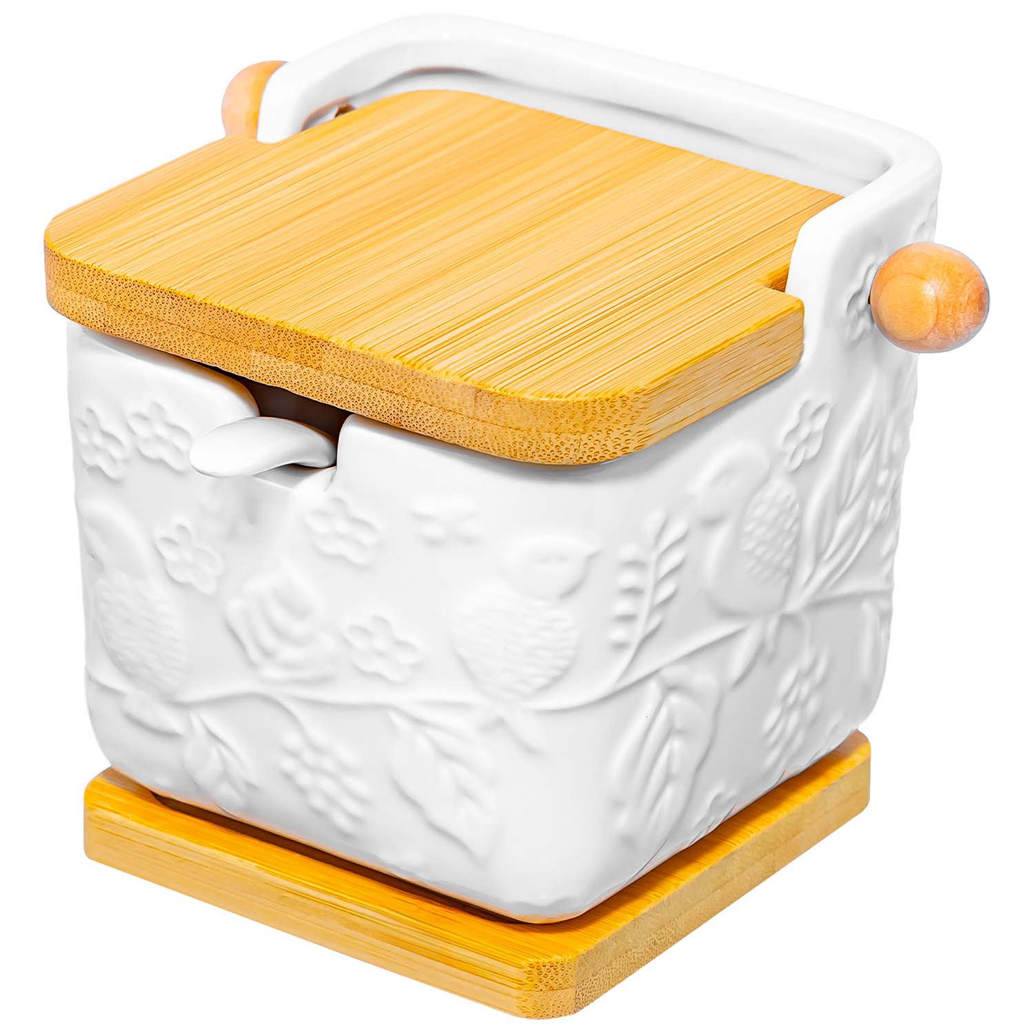 БЫЛО 634 руб! Банка д/сыпучих продуктов 300 мл 12*9*9,5 см