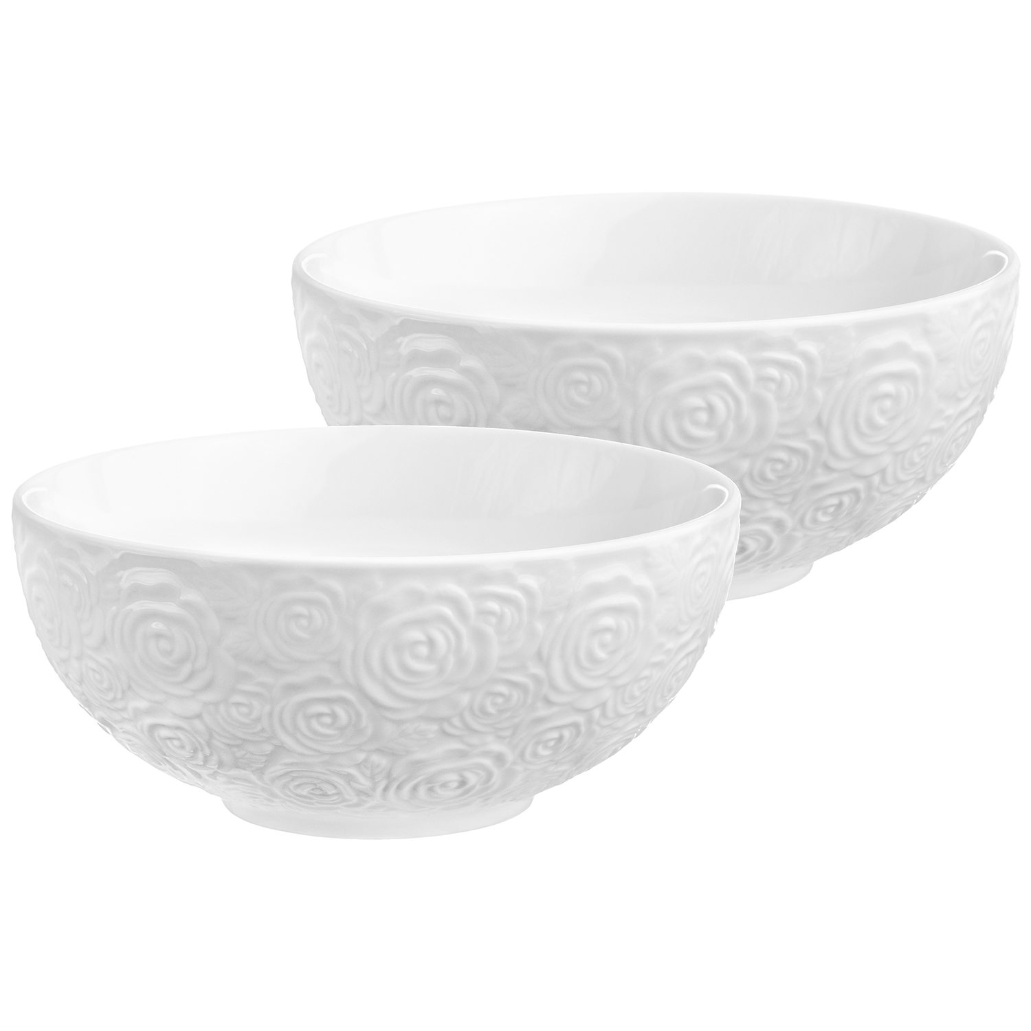 БЫЛО 1058 руб! Набор салатников круглых 2 пр. 790 мл 16*16*7 см