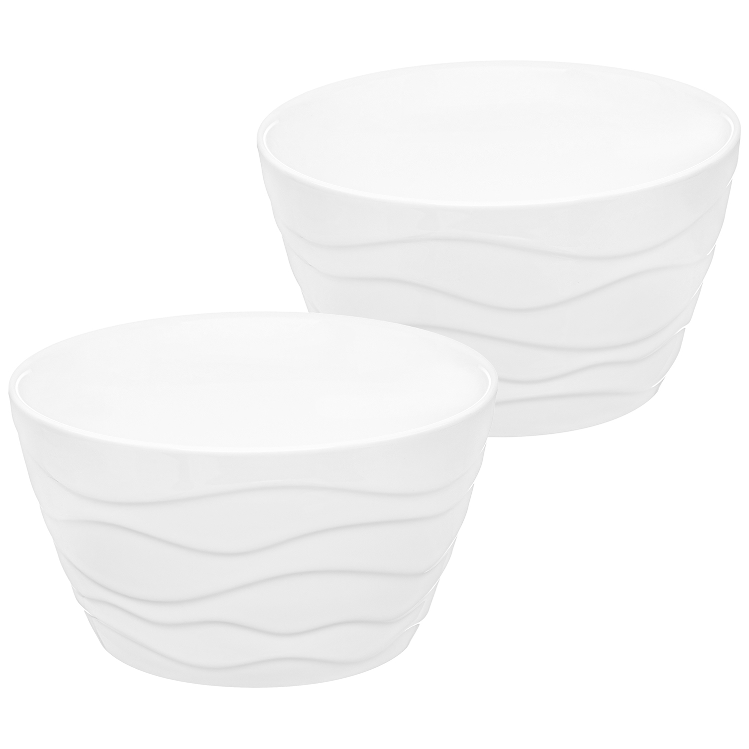 БЫЛО 711 руб! Набор салатников 2 пр. 610 мл 13,3*13,3*7,4 см