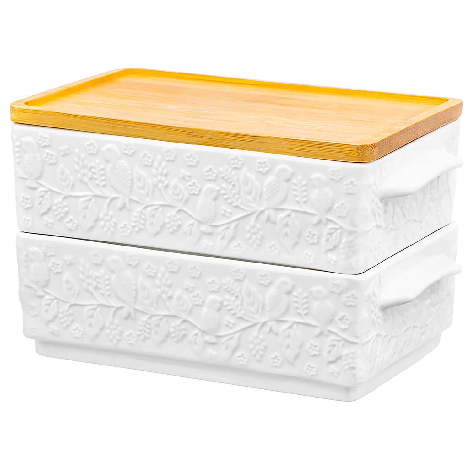 БЫЛО 1331 руб! Набор 2 блюд д/холодца 1,6 л 20,5*12*12 см