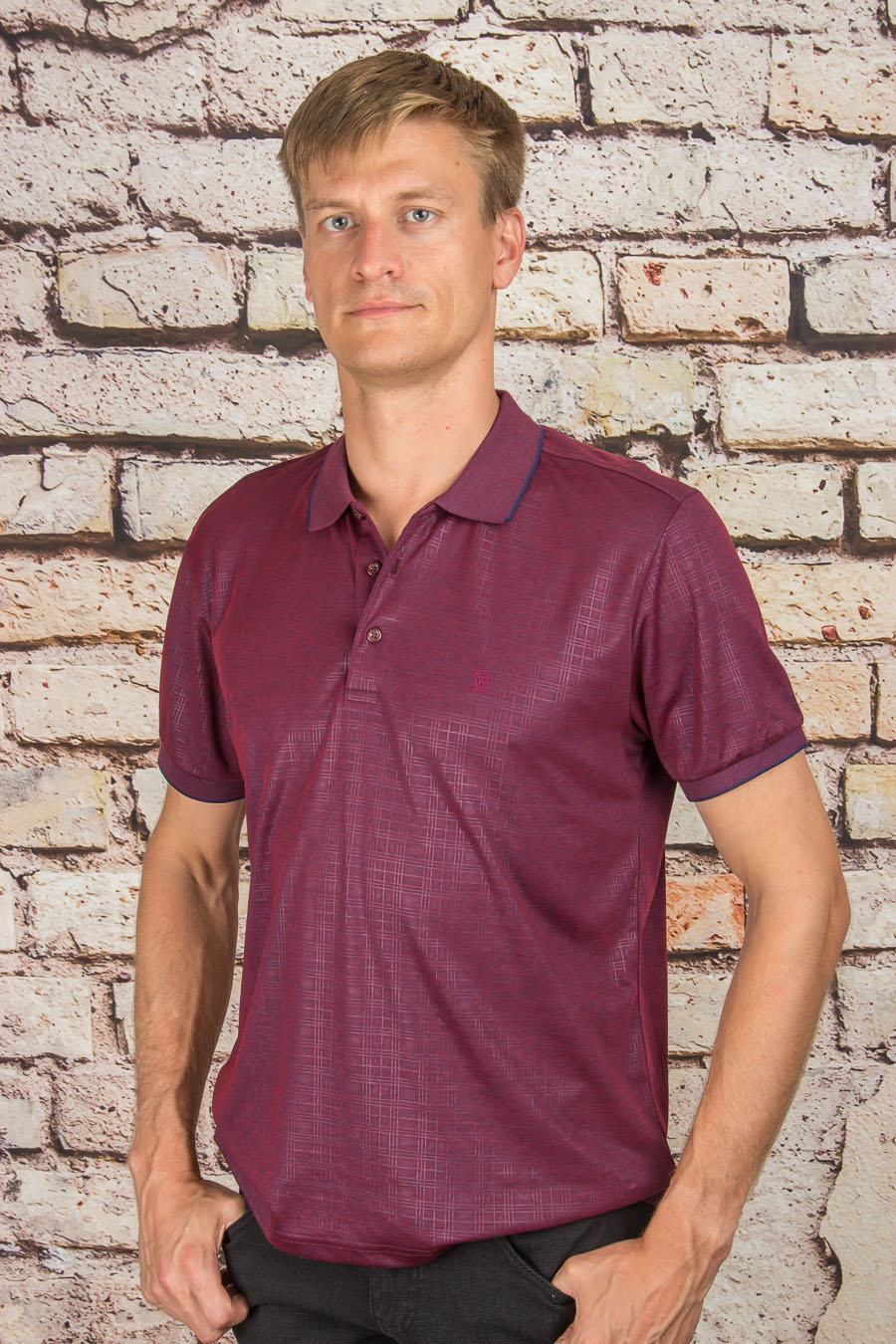 Футболка 202315 бордовый WESTLAND