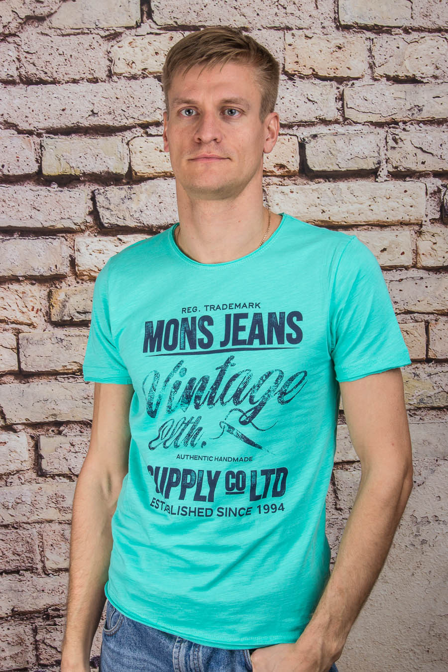 Футболка 2401/1 мятный MONS