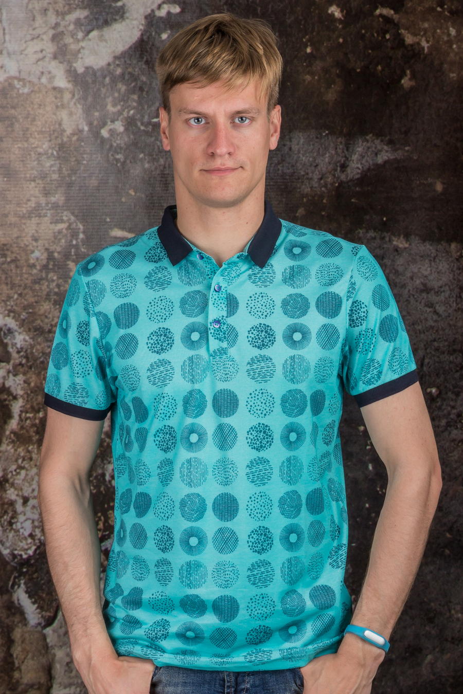 Футболка 18405 мятный VIP STONES