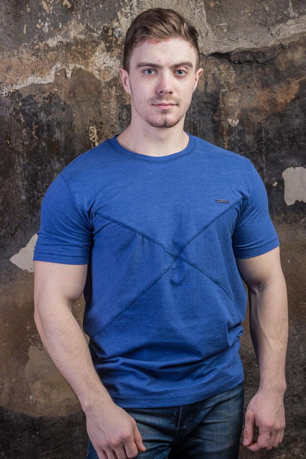 Футболка 6110 индиго LACATON