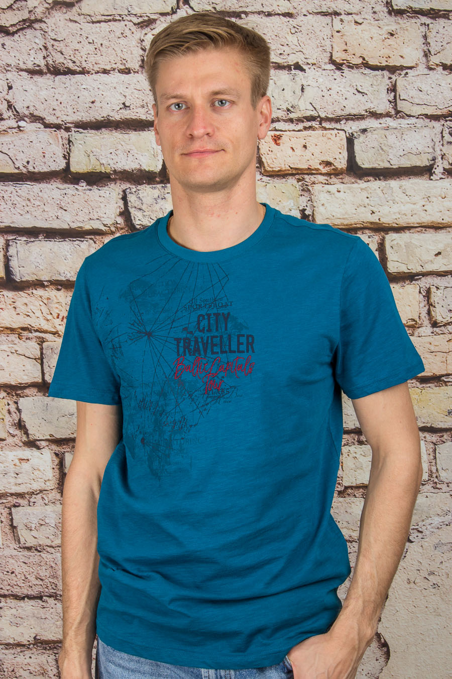 Футболка 8406/2 бензиновый MARCOSTAR