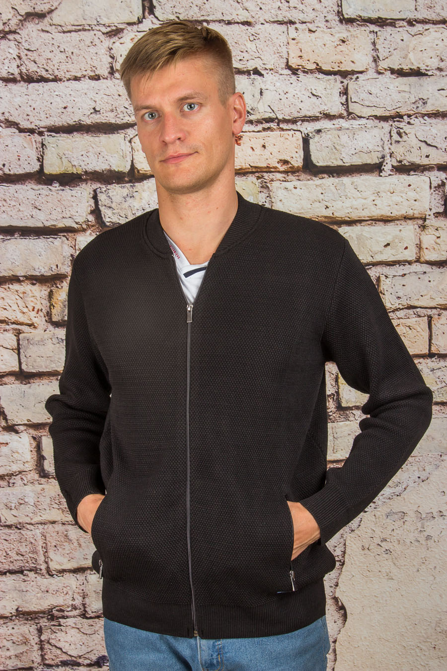 Джемпер 2700 чёрный VIP STONES