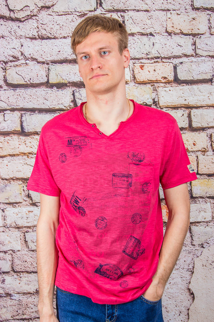 Футболка 8926 розовый MAX WAY