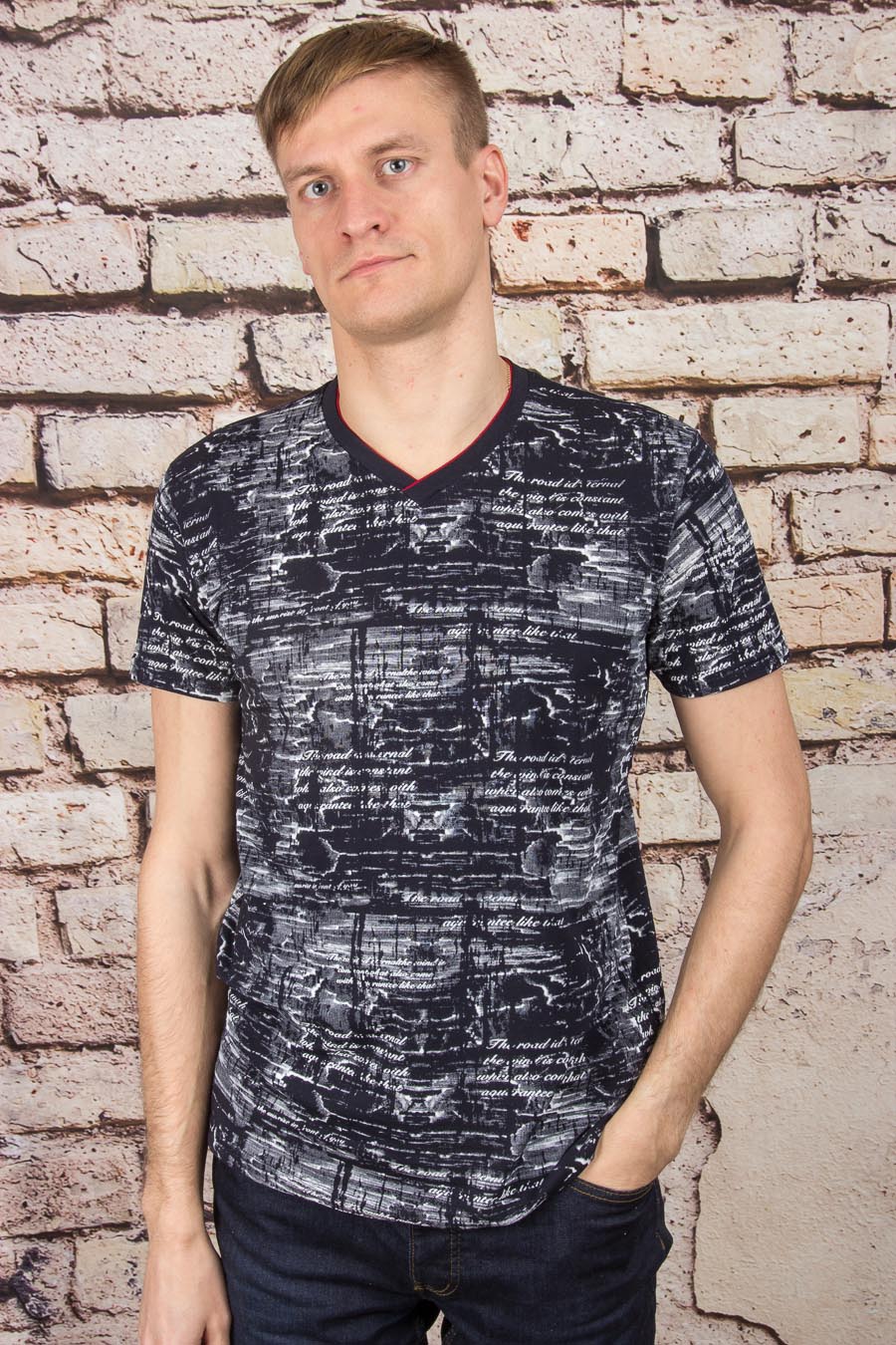 Футболка 263 т.синий ELVIS