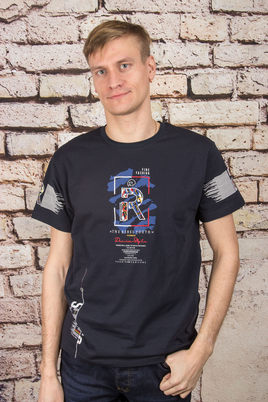 Футболка 3115 т.синий TOMNIXX