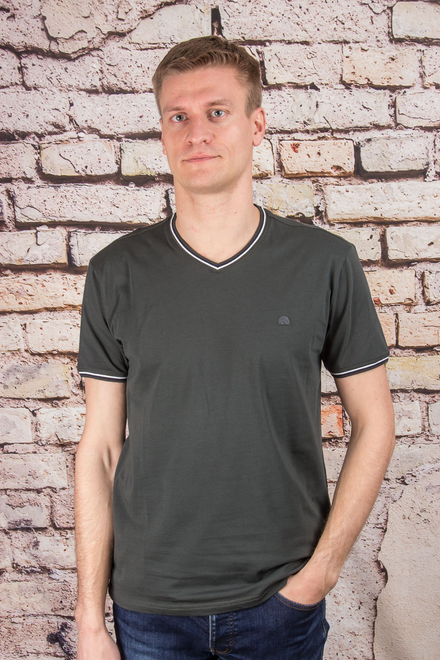 Футболка 1523 хаки STEEL WAY