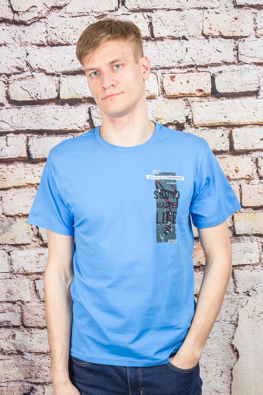 Футболка 21112 голубой TOMNIXX