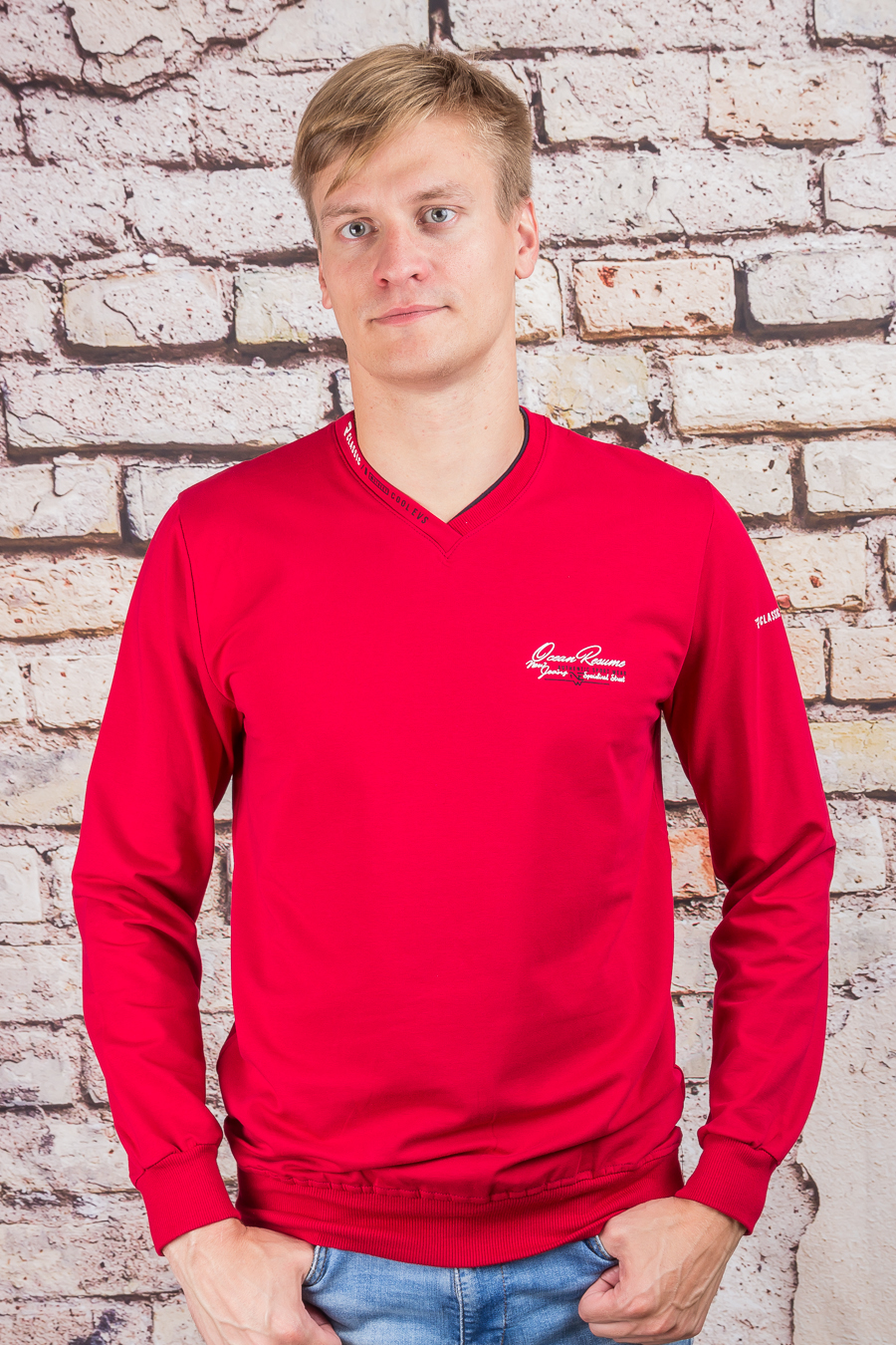 Толстовка 1200 бордовый ELVIS