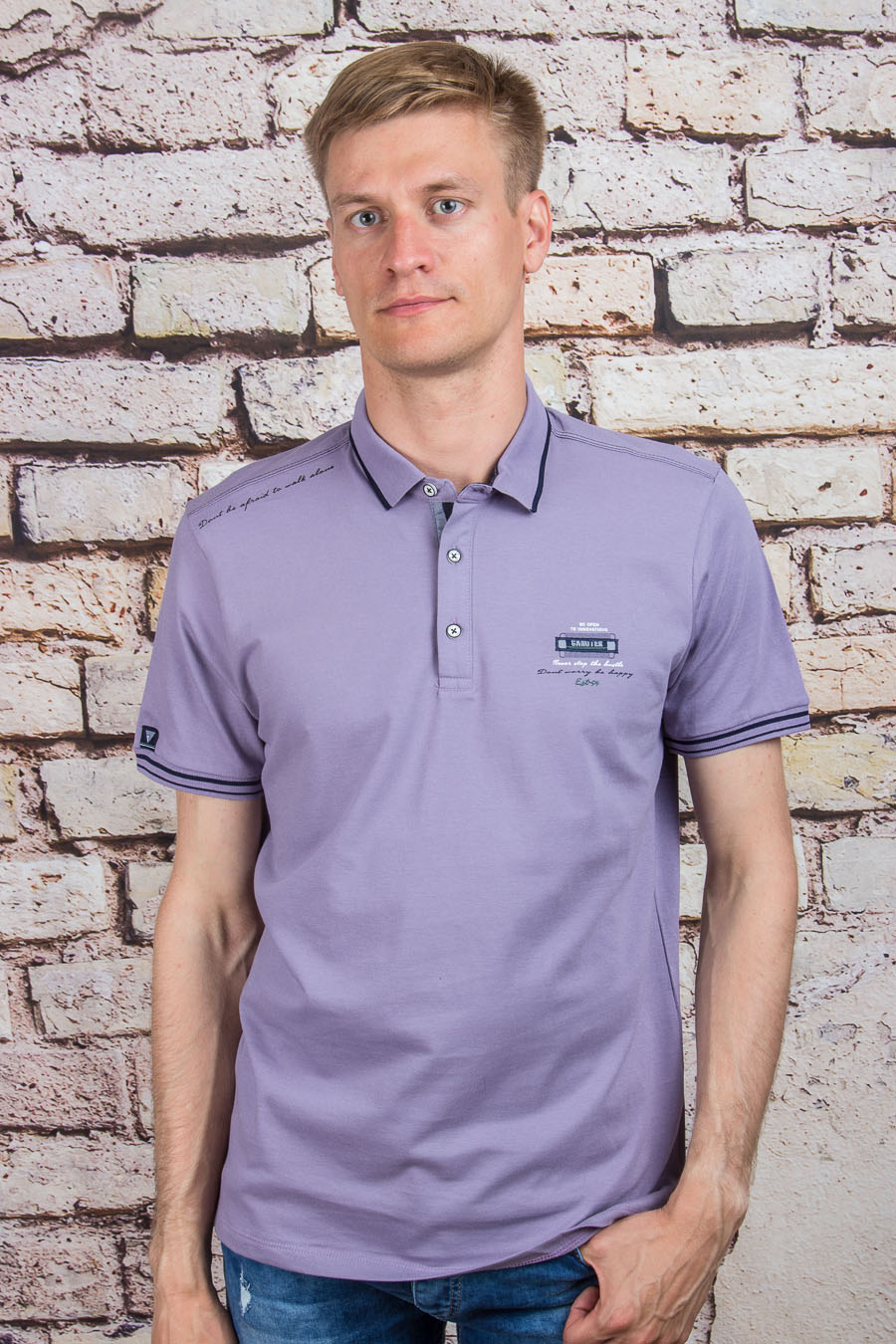 Футболка 2382/1 фиолетовый CAHOTER