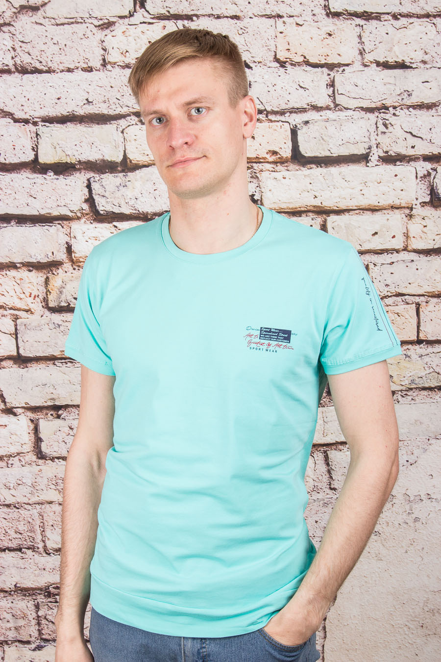 Футболка 280/1 мятный ELVIS