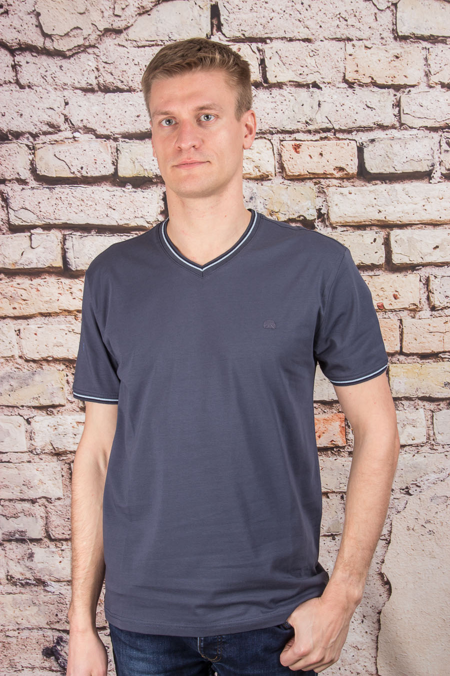 Футболка 1523 т.серый STEEL WAY