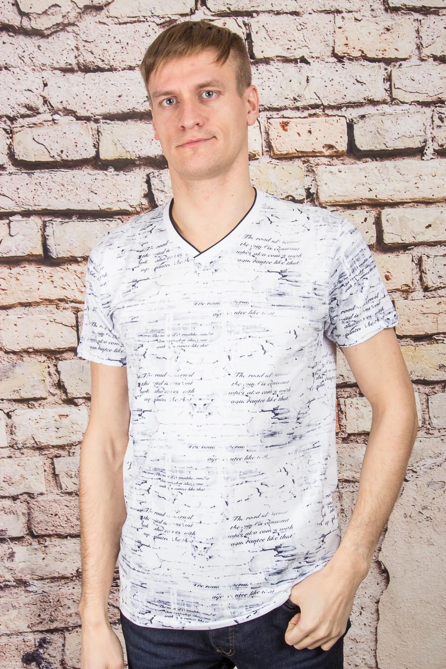 Футболка 263 белый ELVIS