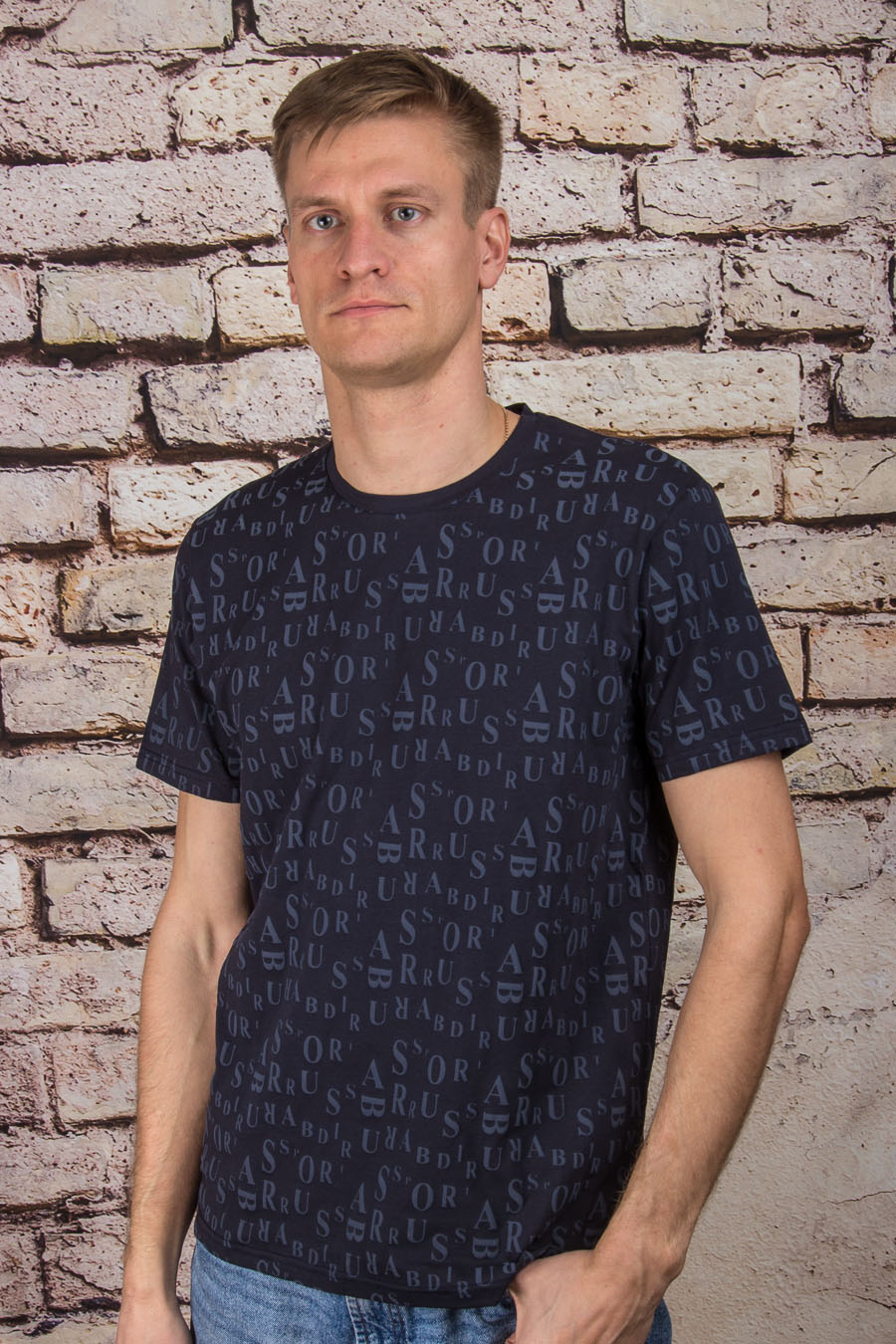 Футболка 790/1 т.синий ELVIS