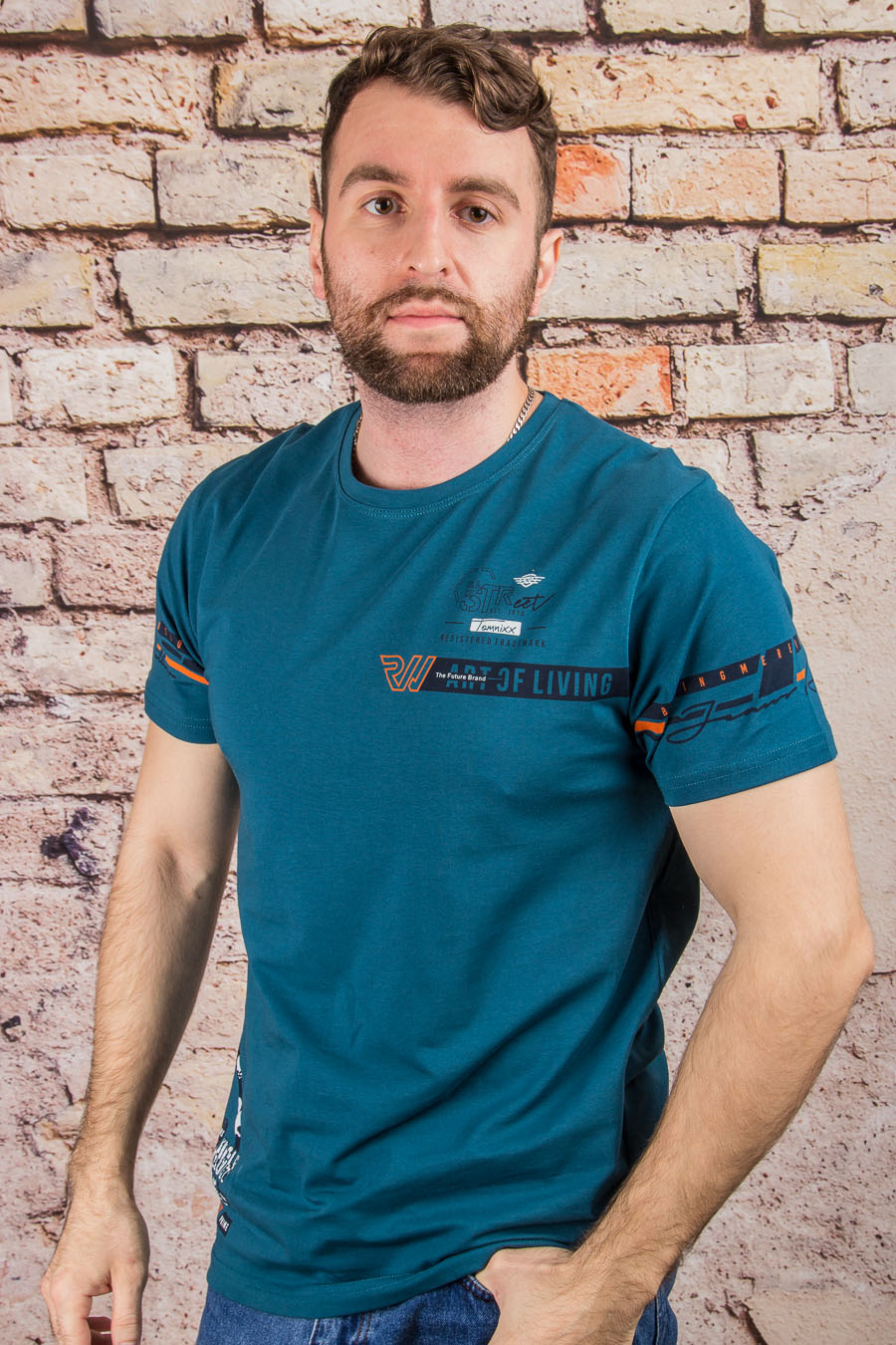 Футболка 1009/2 бензиновый TOMNIXX