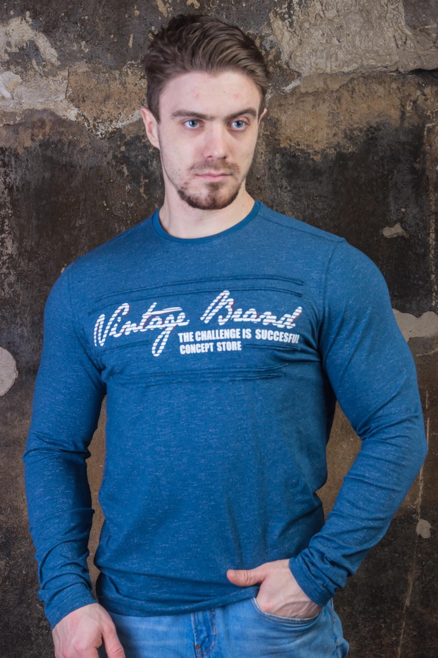 Толстовка 1215 т.бирюзовый JEAN PIERE