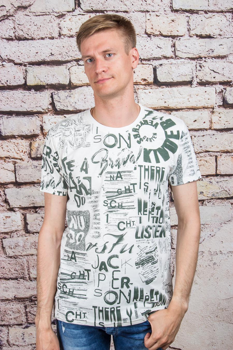 Футболка 32114 белый HEDRICY