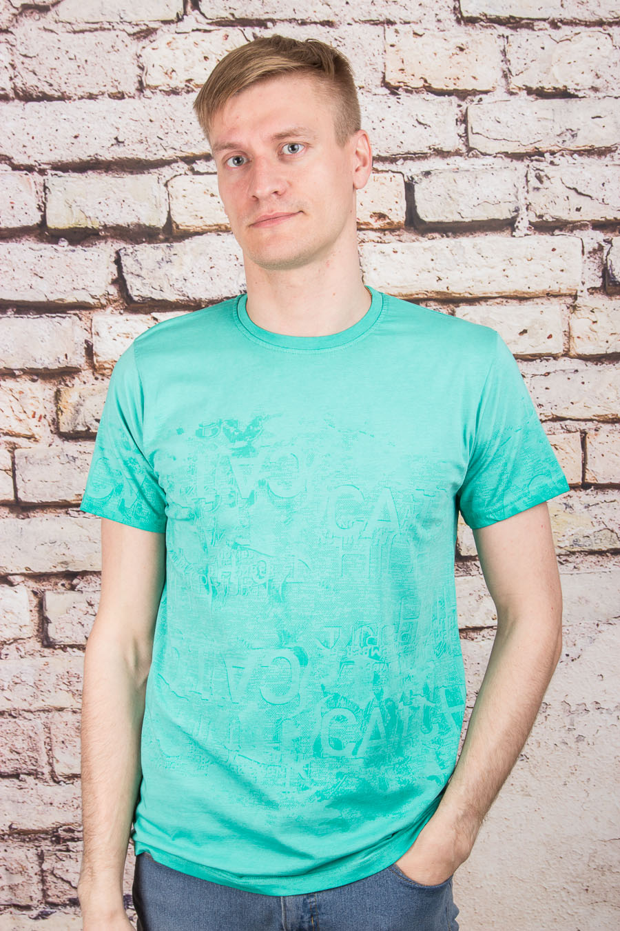 Футболка 3305 мятный HEDRICY