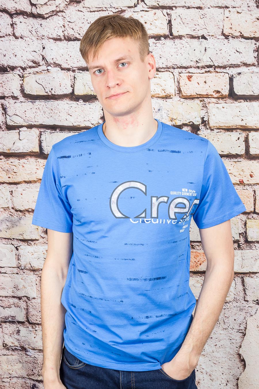 Футболка 21107 голубой TOMNIXX