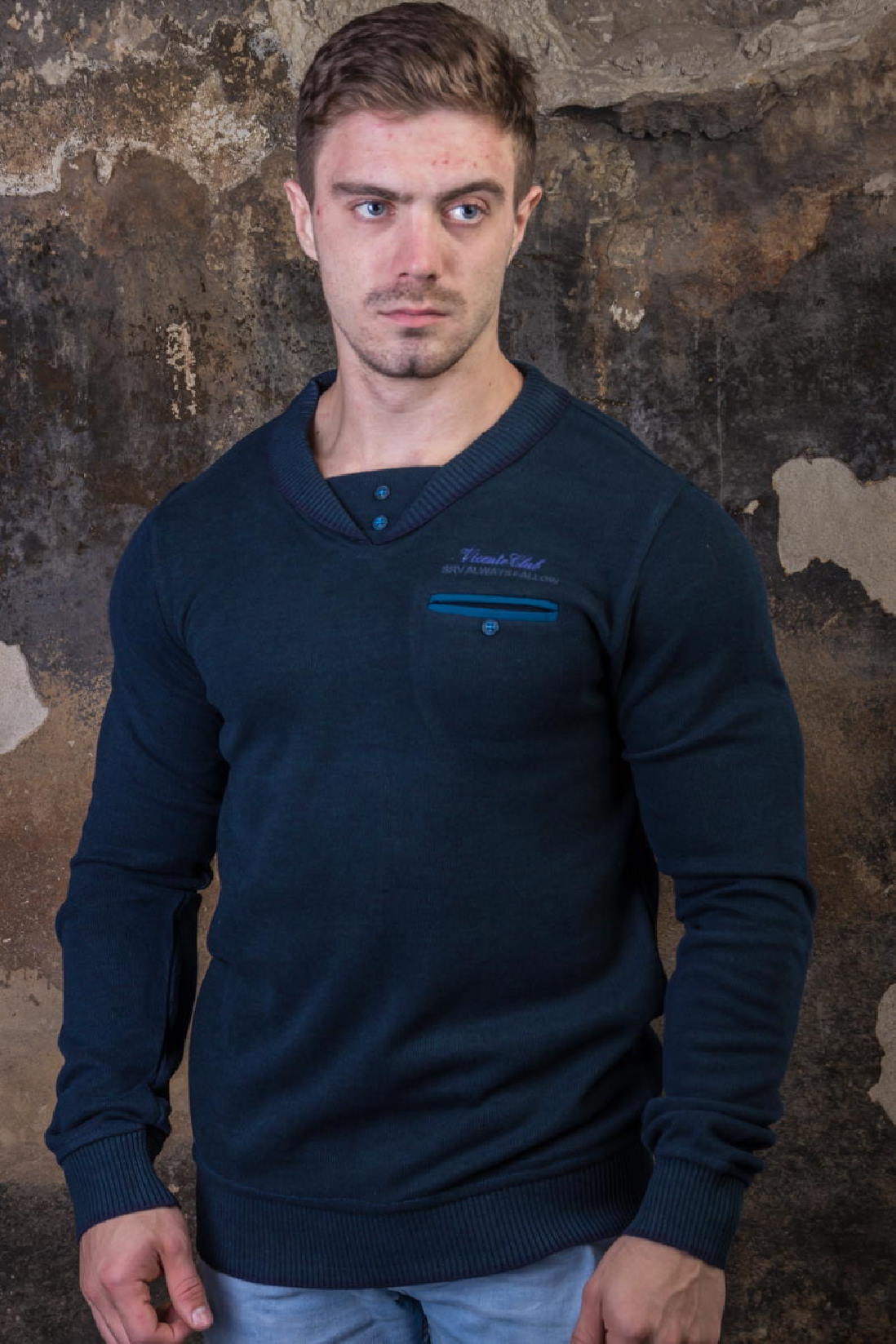 Толстовка 113 зелёный VICENTE