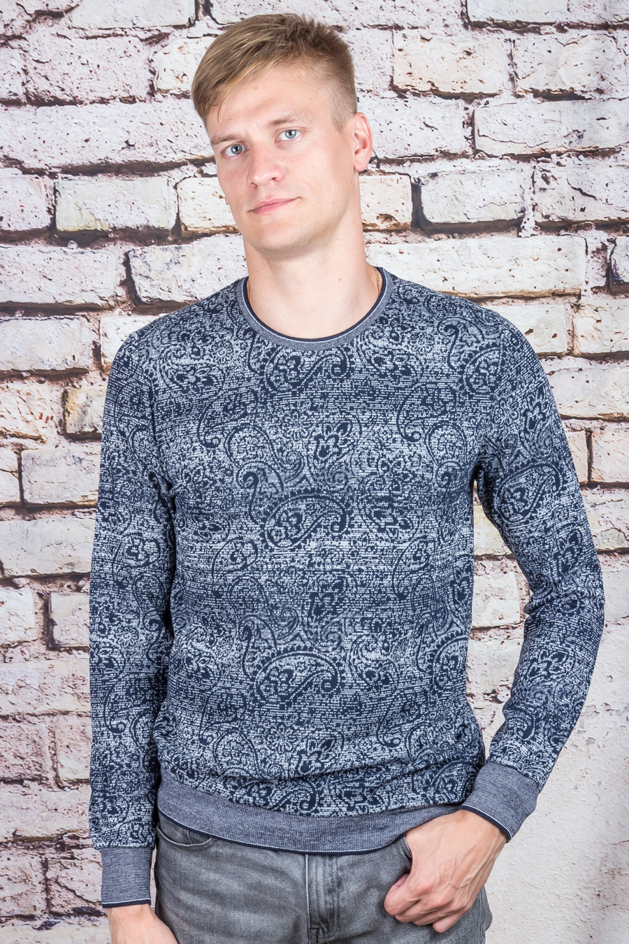 Толстовка 1833 т.синий TAC MEN