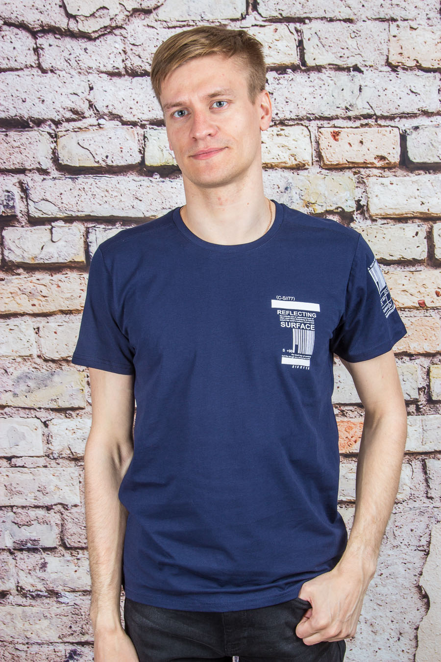 Футболка 726 т.синий ELVIS