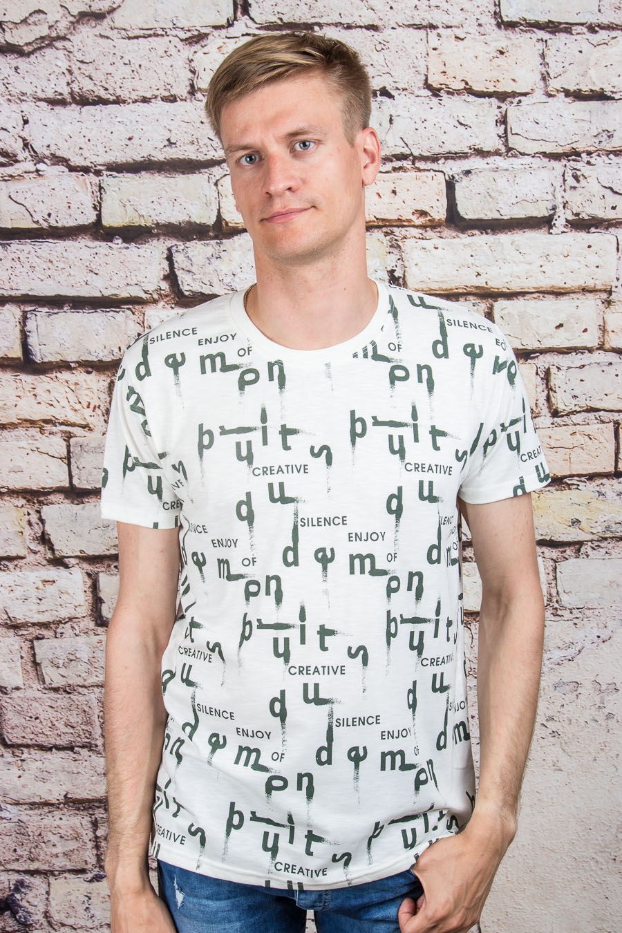 Футболка 32113 белый HEDRICY