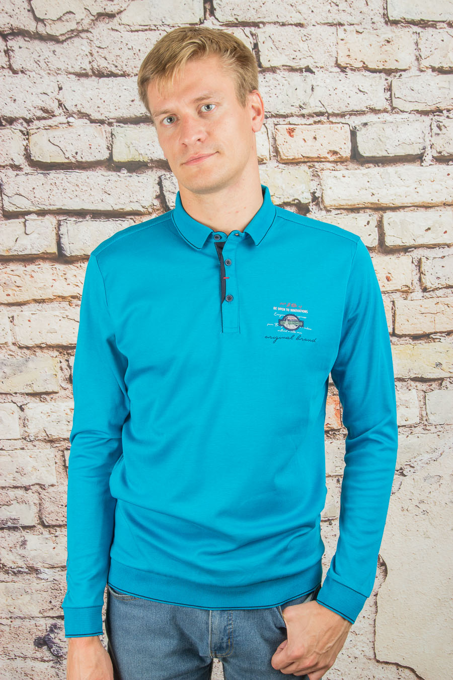 Толстовка 3481 бирюзовый CAHOTER