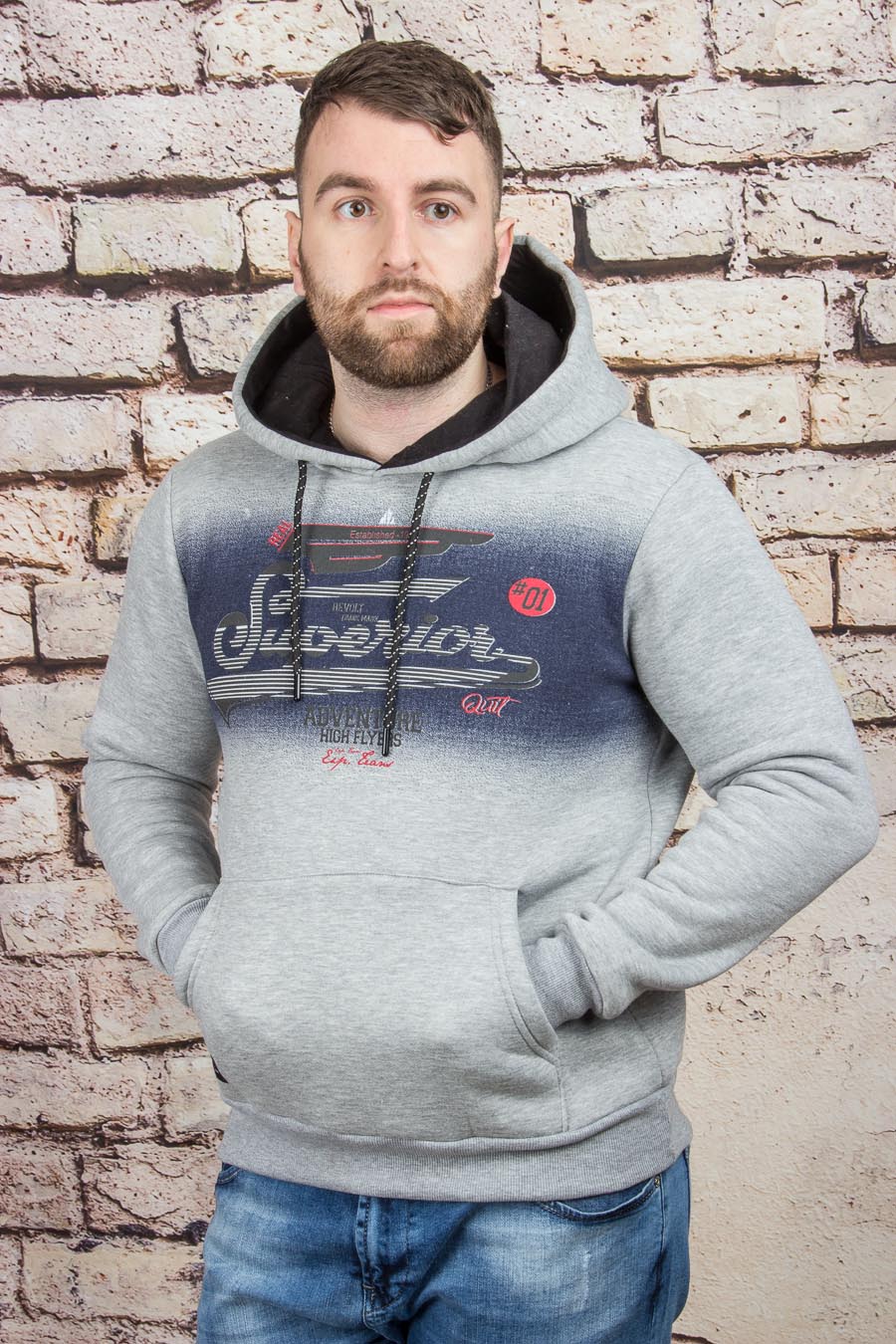 Толстовка 3004 серый TOMNIXX