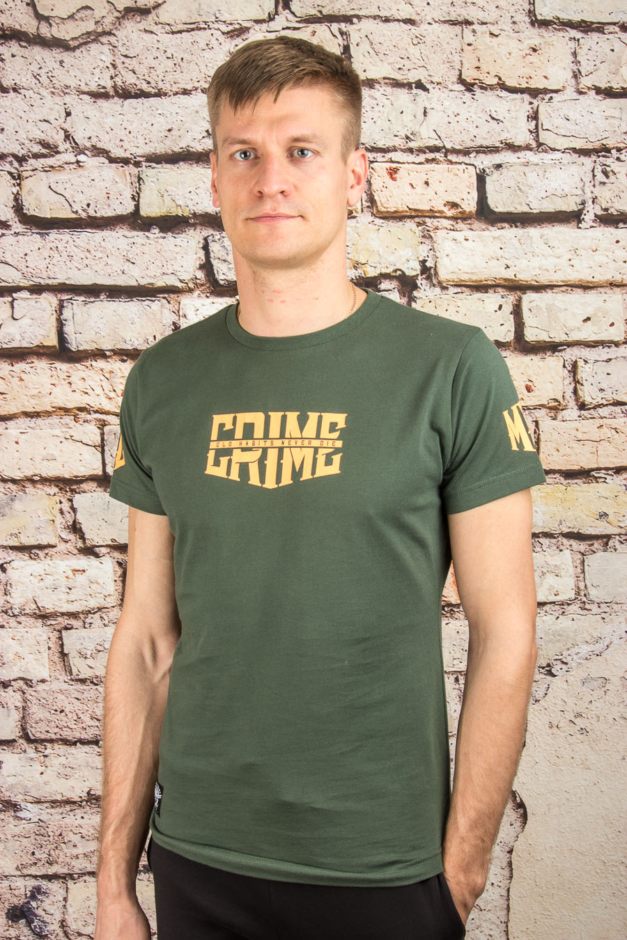 Футболка 202532 хаки CRIME