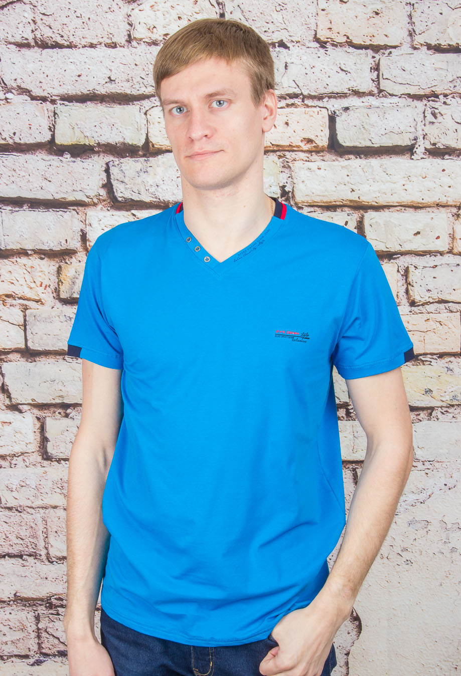 Футболка 526 бирюзовый ELVIS