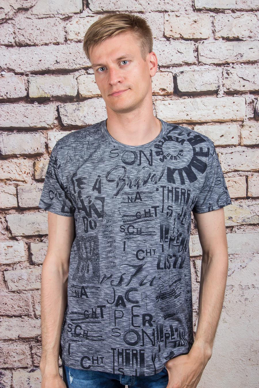 Футболка 32114 т.синий HEDRICY