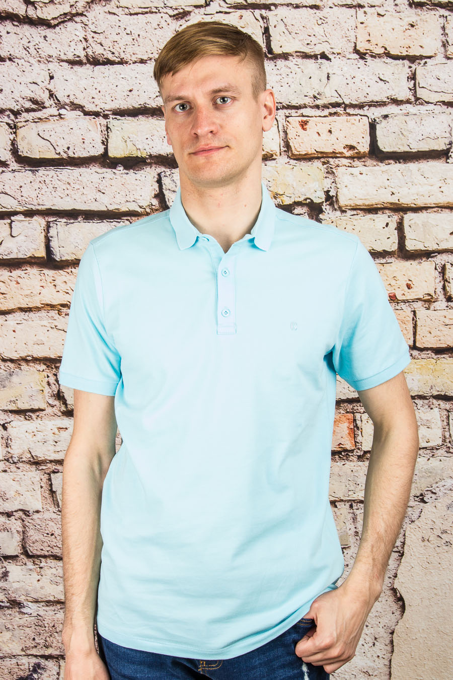 Футболка 2254 голубой CAHOTER