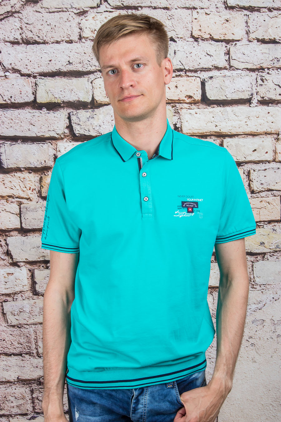 Футболка 2407/1 зелёный CAHOTER