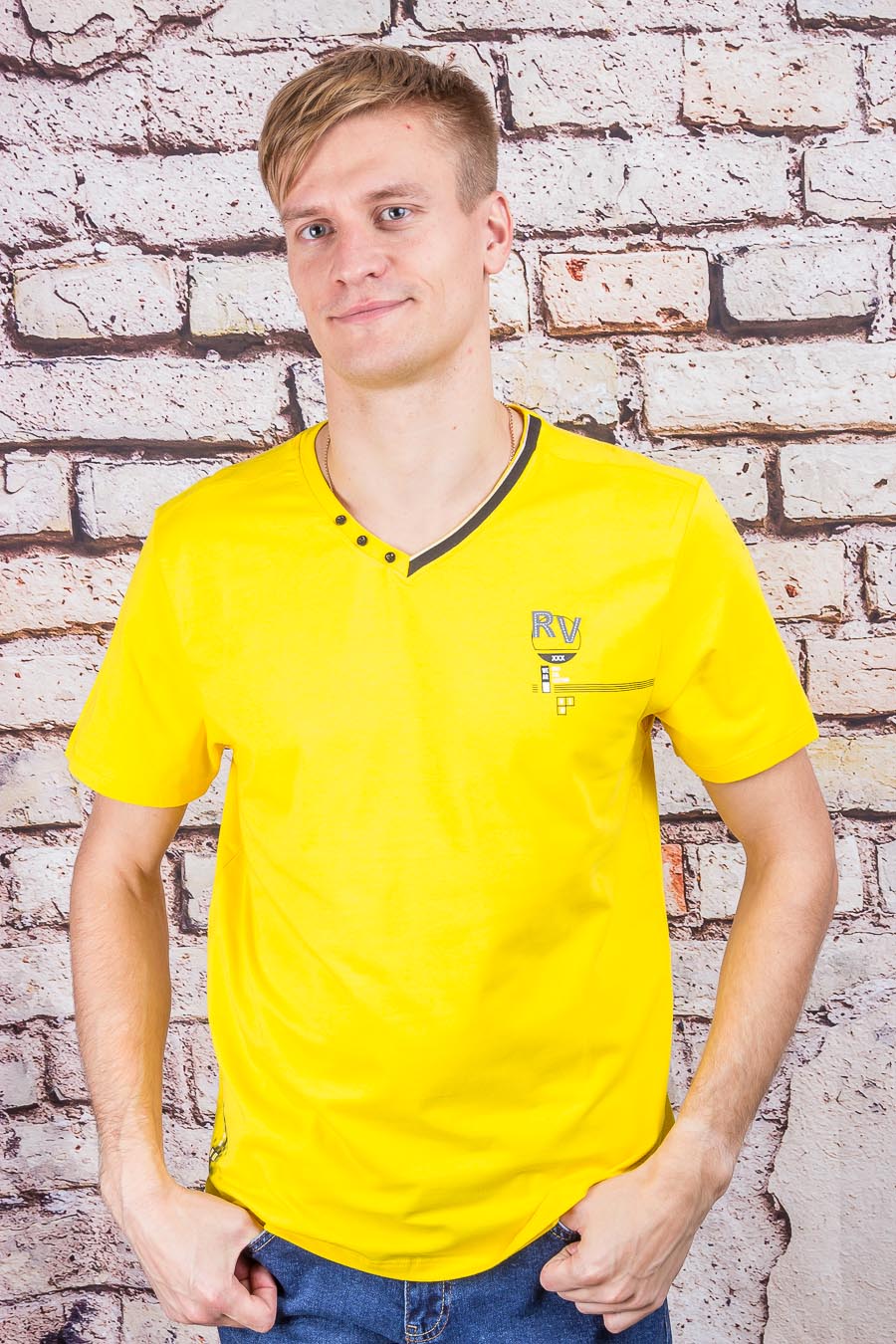 Футболка 120 жёлтый RIVI