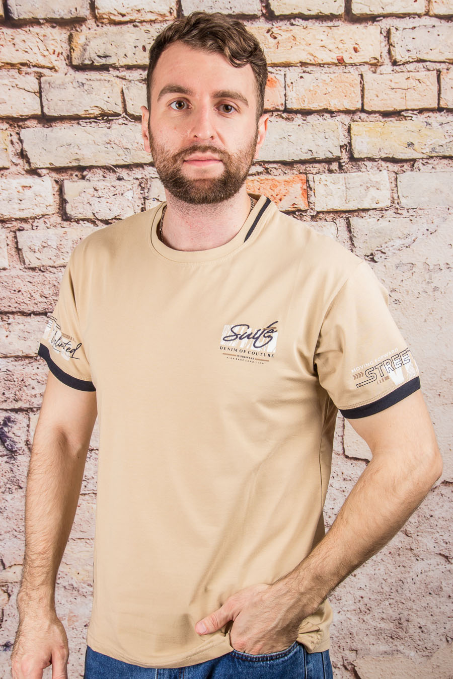 Футболка 24503 бежевый TOMNIXX