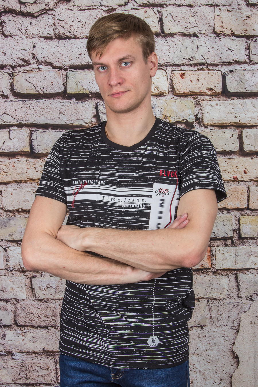 Футболка 544/1 черный ELVIS