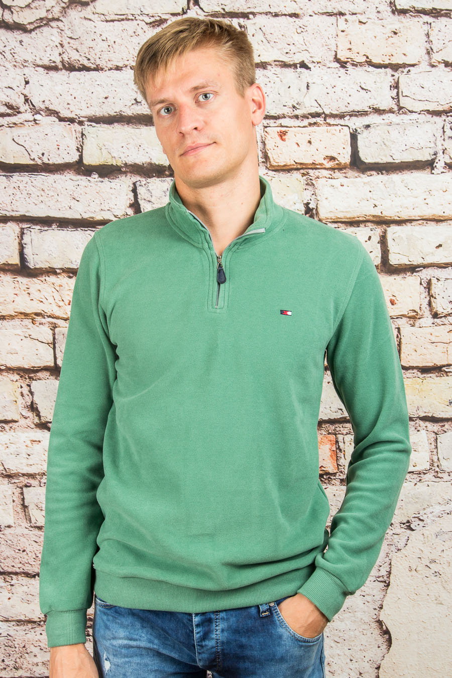 Толстовка 213406 зелёный LACATON