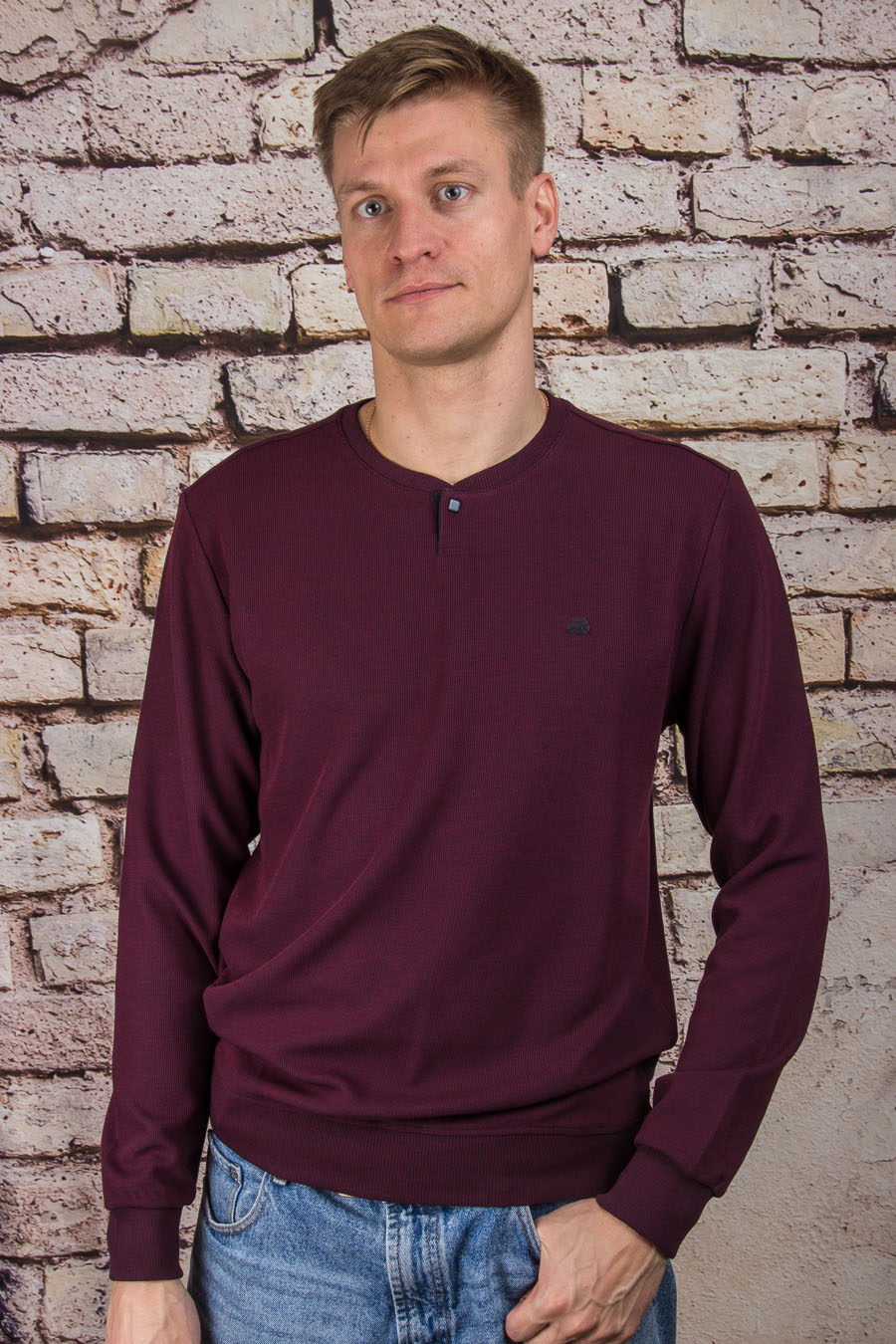 Толстовка 2031/1 бордовый STEEL WAY