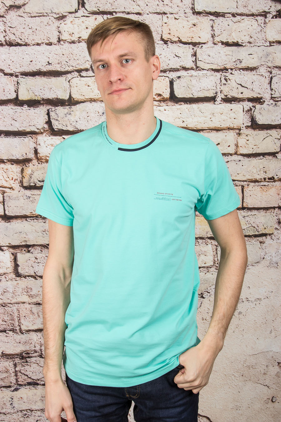 Футболка 268 мятный ELVIS