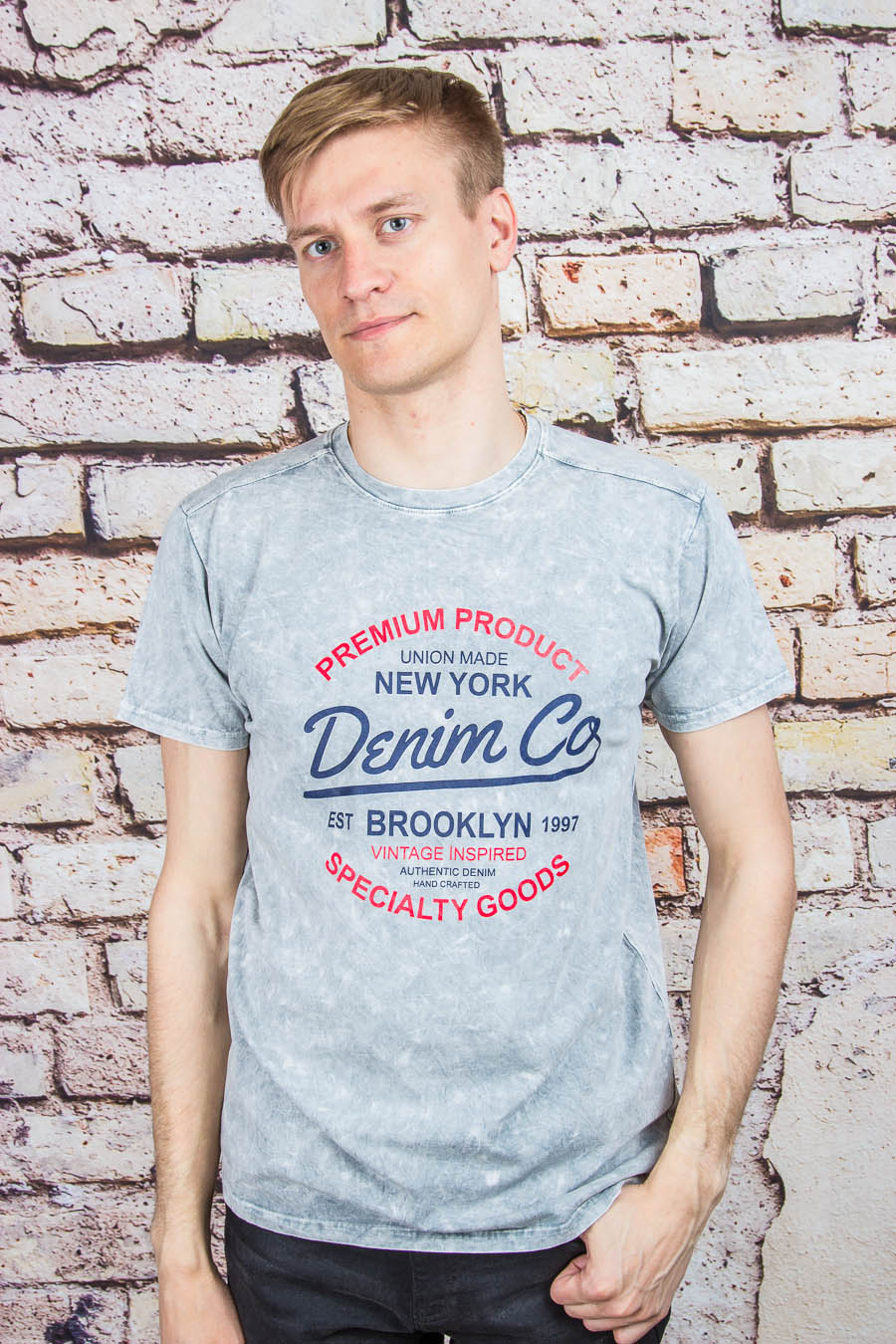 Футболка 712 серый ELVIS