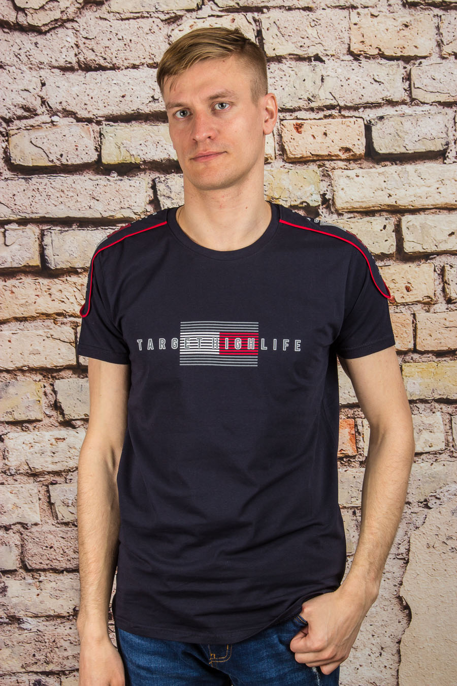 Футболка 024/1 т.синий ELVIS