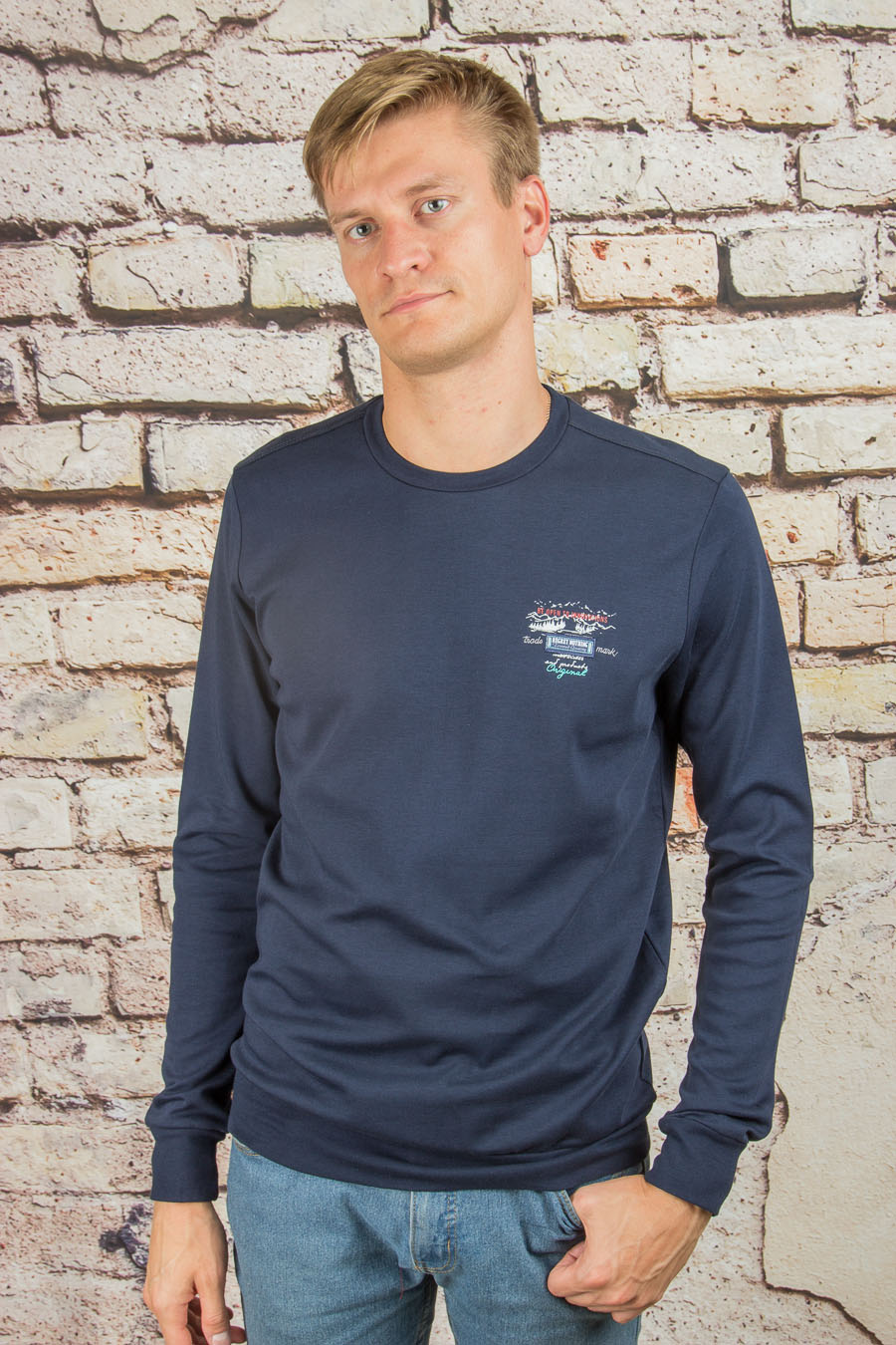 Толстовка 3494 т.синий CAHOTER