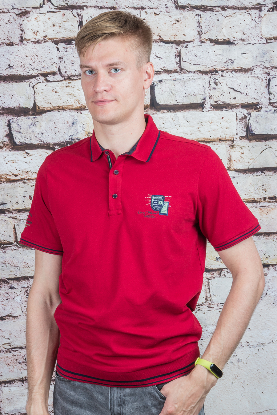 Футболка 2269 бордовый CAHOTER