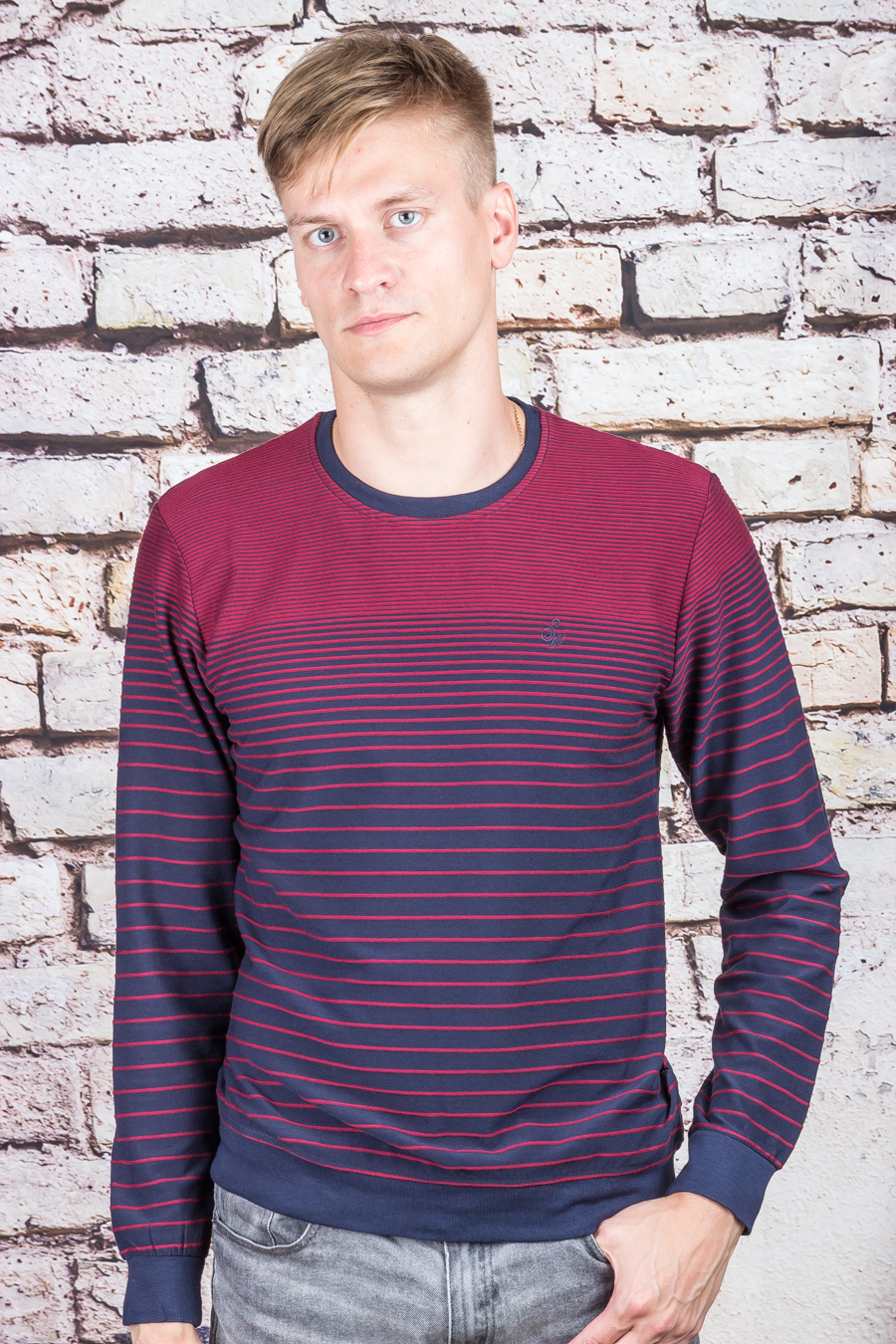 Толстовка 1571 бордовый STEEL WAY