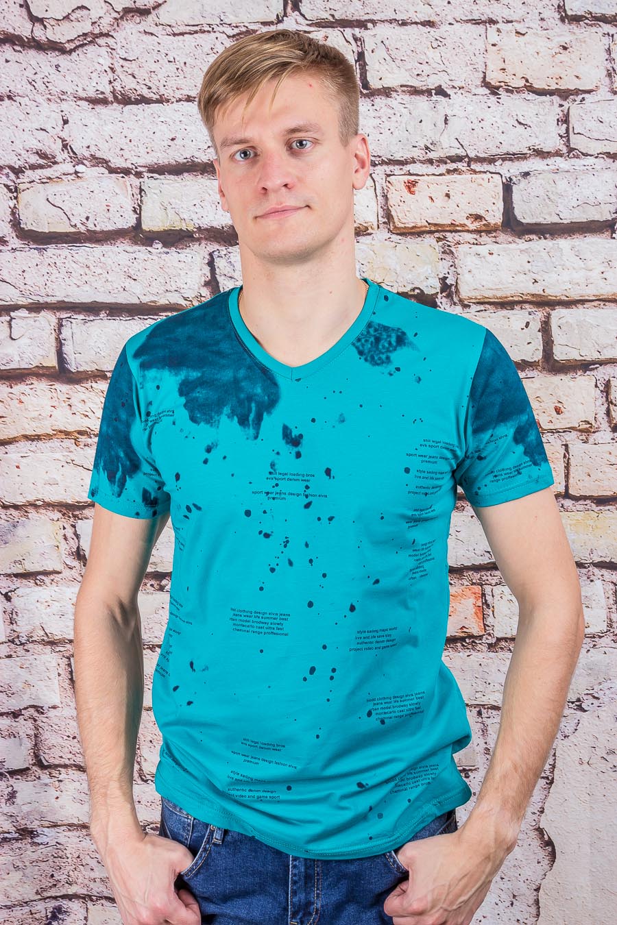 Футболка 596 мятный ELVIS